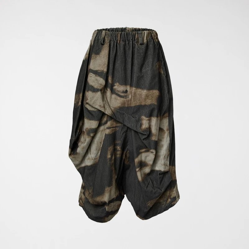 PANTALONI CON PIEGA EFFETTO...