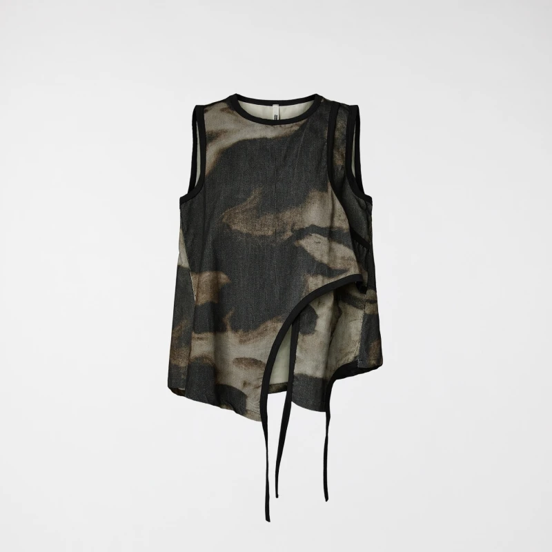 GRADIENT EFFECT VEST