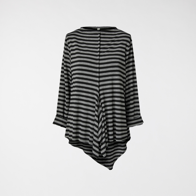 SPITZSHIRT AUS VISKOSE