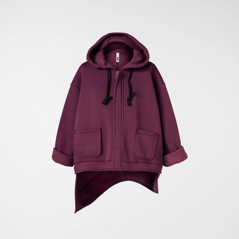 SWEAT HOODIE IN WARM COTTON...