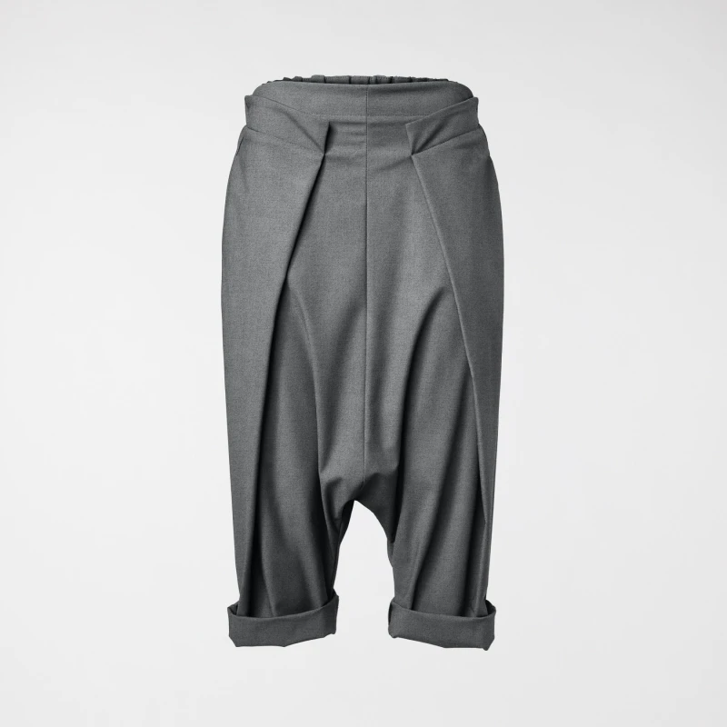 CROPPED TROUSERS WITH...