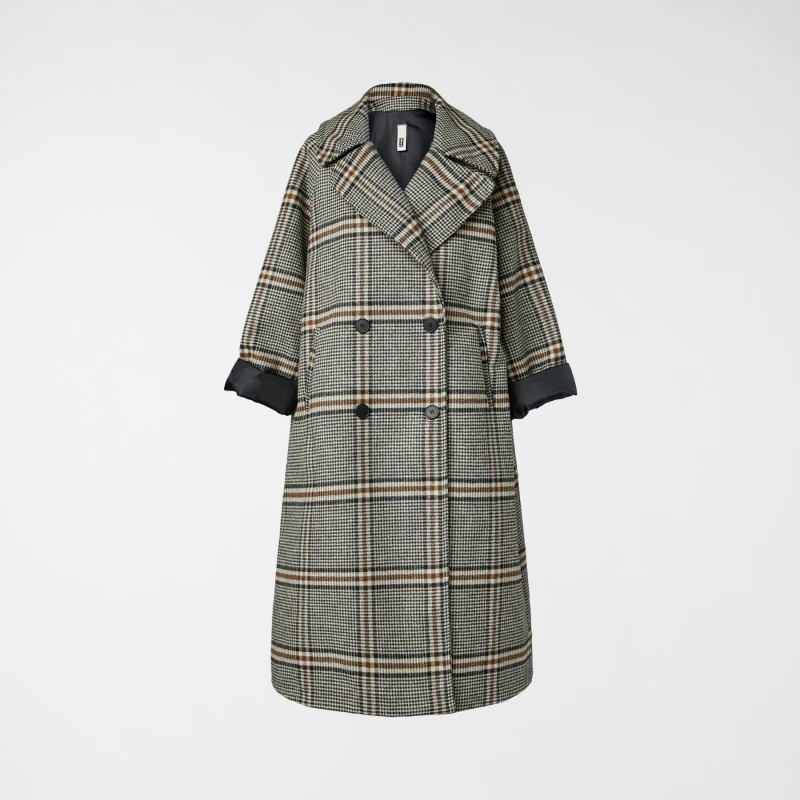 CAPPOTTO DOPPIOPETTO TARTAN