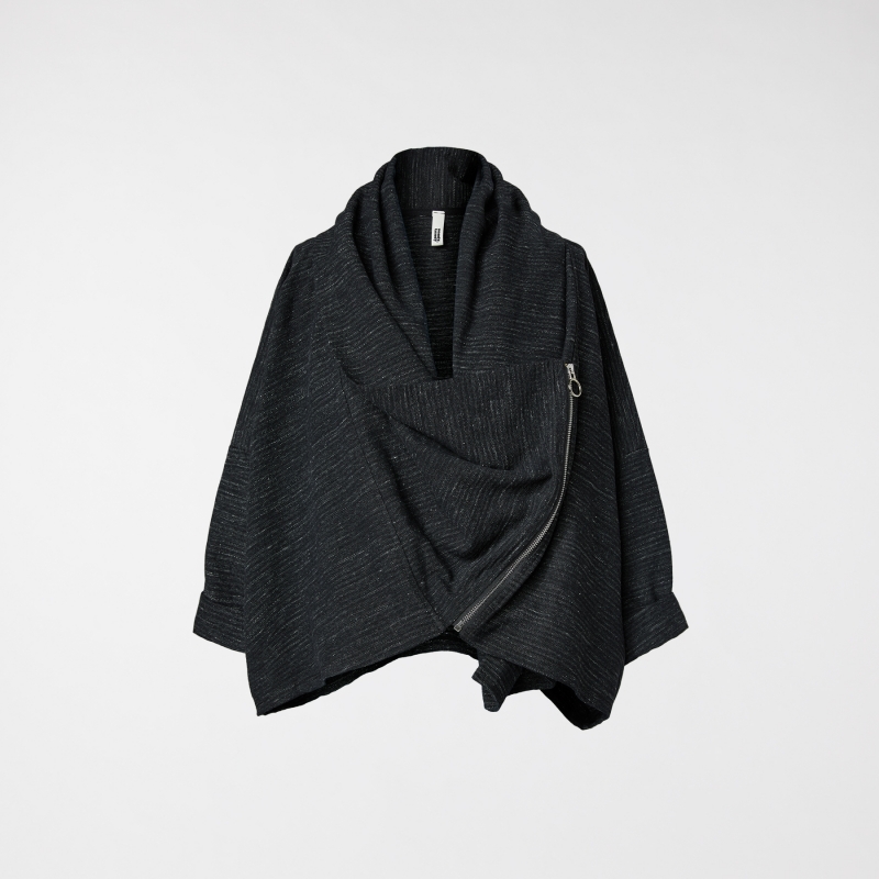 MÉLANGE JACKE MIT...