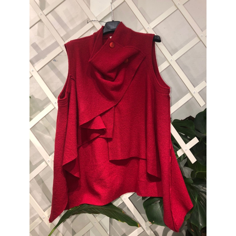gilet 125165 rosso