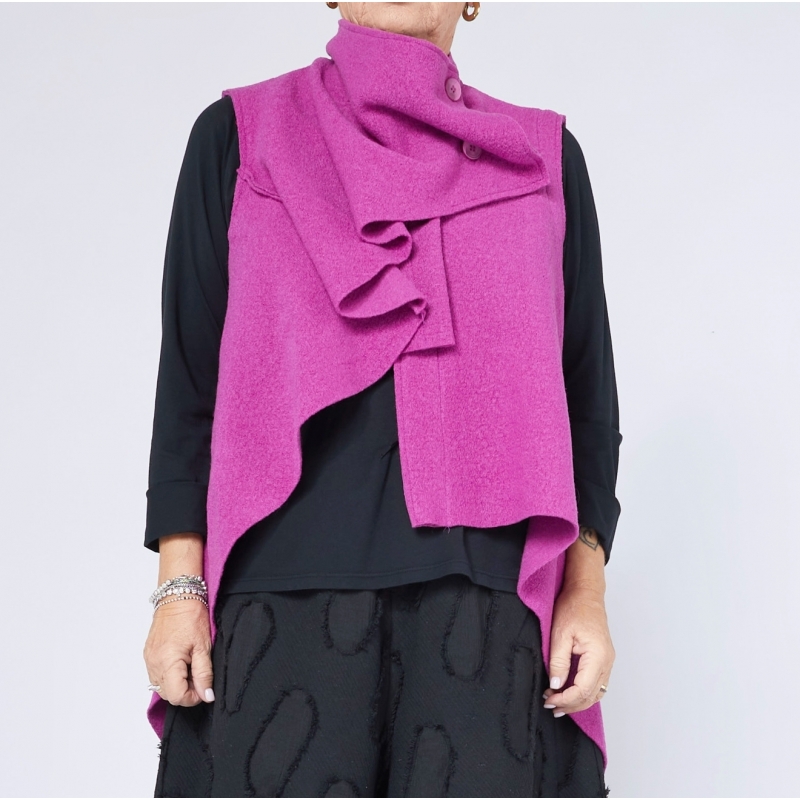 GILET 125165 FUCSIA