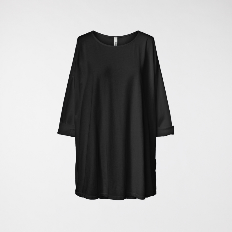 MAGLIA AMPIA BASICA NERO