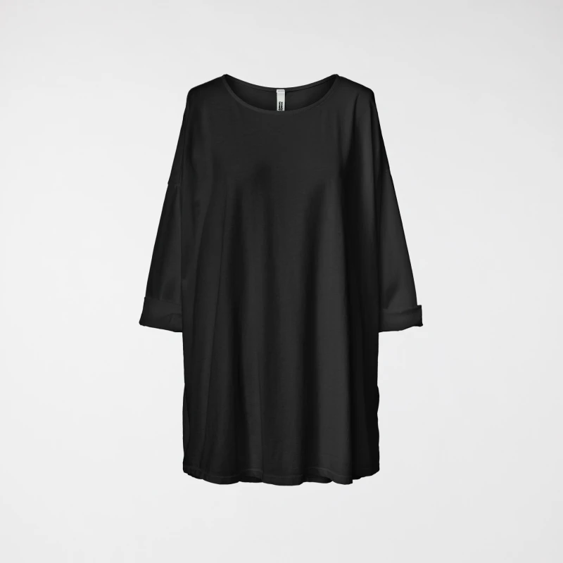 MAGLIA AMPIA BASICA NERO