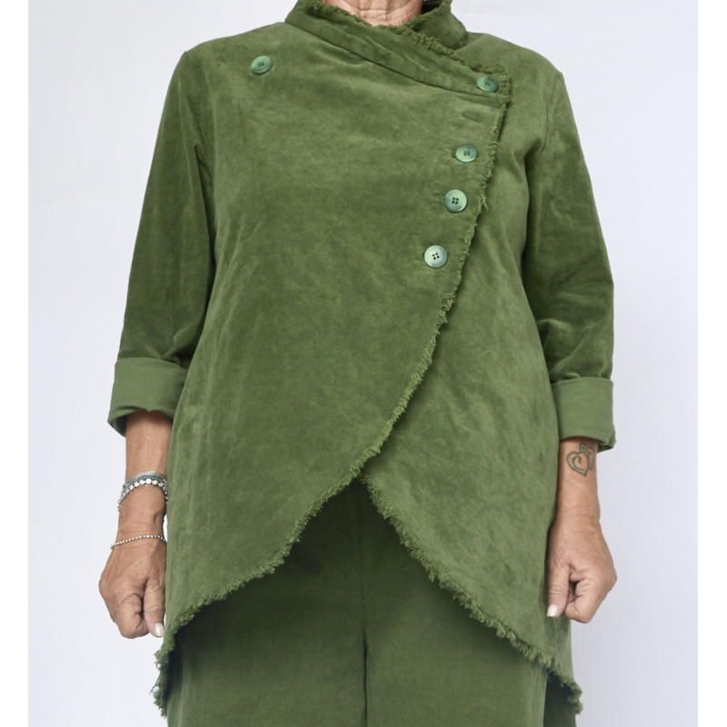 GIACCA ASIMMETRICA IN...