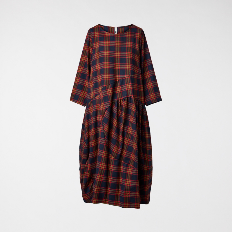 ABITO TARTAN DI COTONE