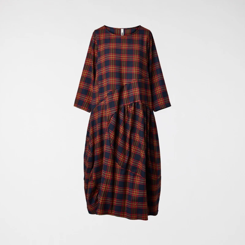 ABITO TARTAN DI COTONE