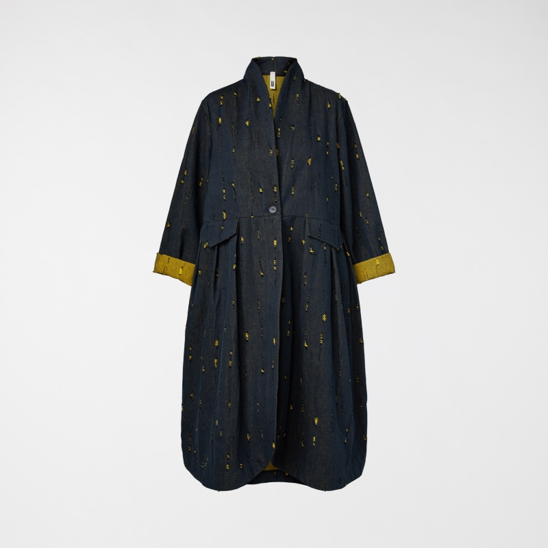 MANTEAU EN DENIM AVEC...