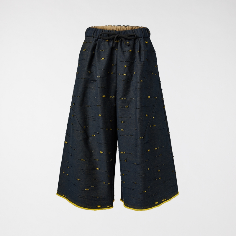 PANTALONI IN DENIM CON INTARSI