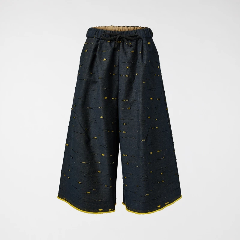 PANTALONI IN DENIM CON INTARSI