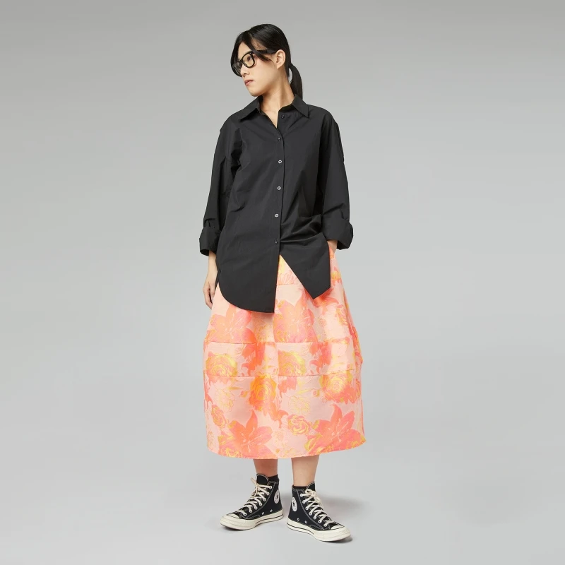 GONNA A FIORI ARANCIO