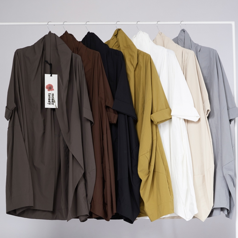 CARDIGAN EFFETTO TAFFETA'...