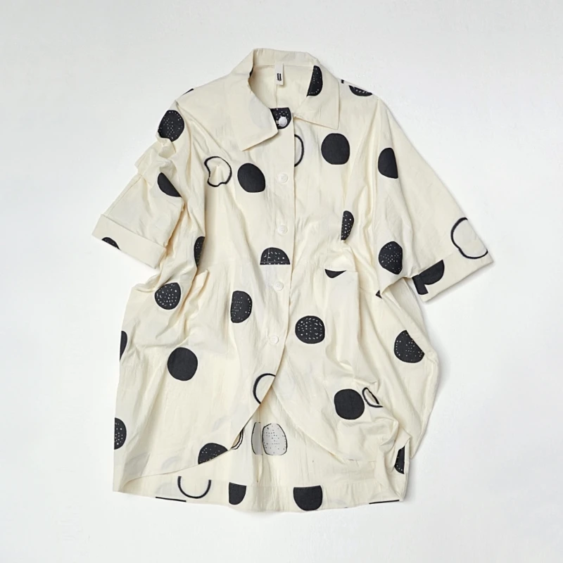 POLKA DOT KIMONO JACKET