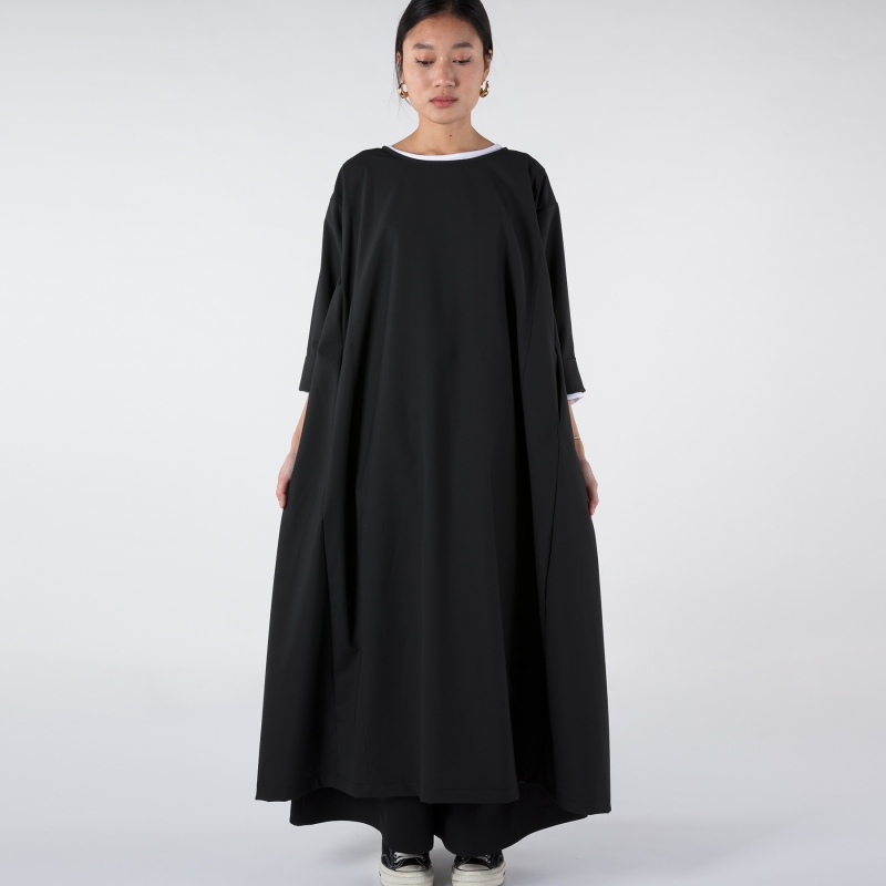 long gown straight cut