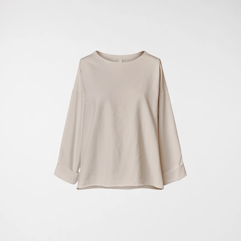 FELPA LEGGERA BASIC BEIGE