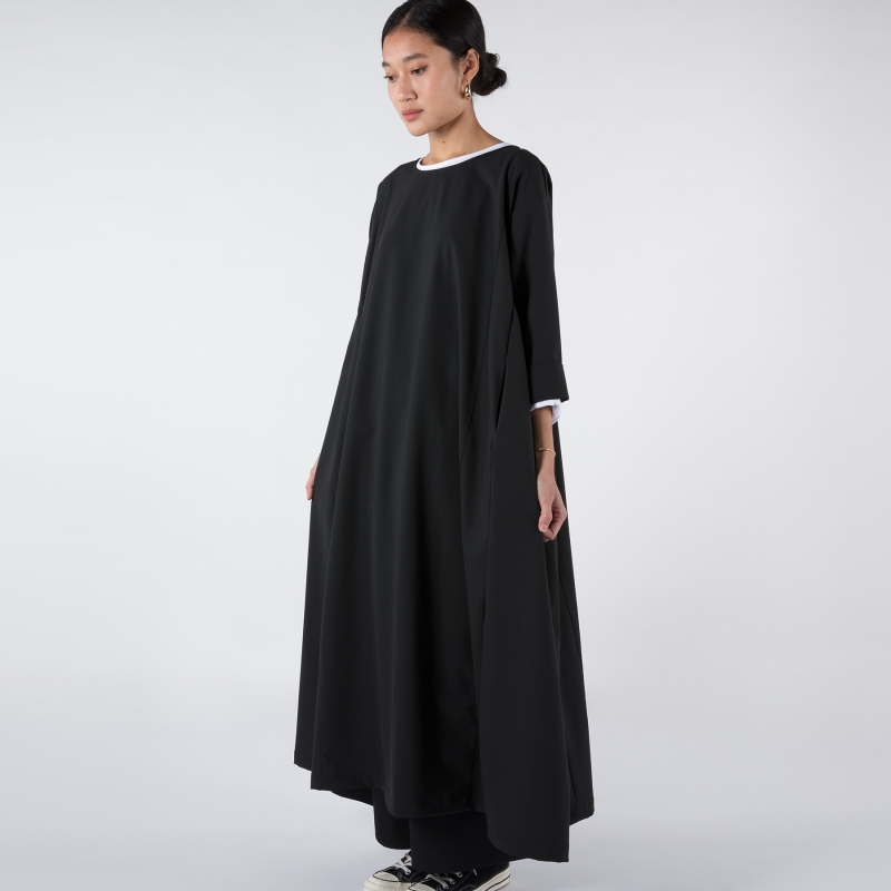 long gown straight cut