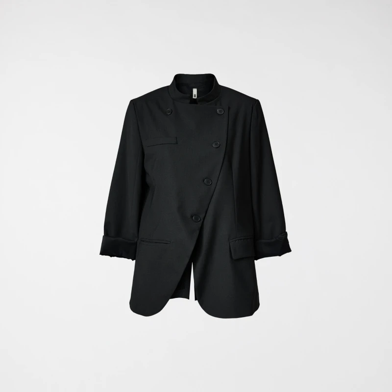 DIAGONAL CLOSING BLAZER