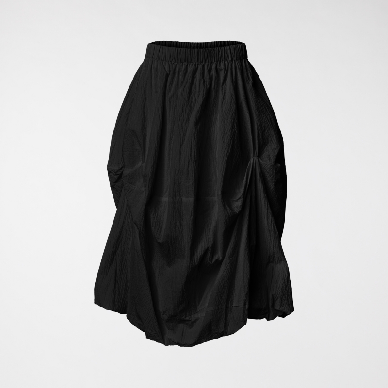 BALLOON SKIRT BLACK