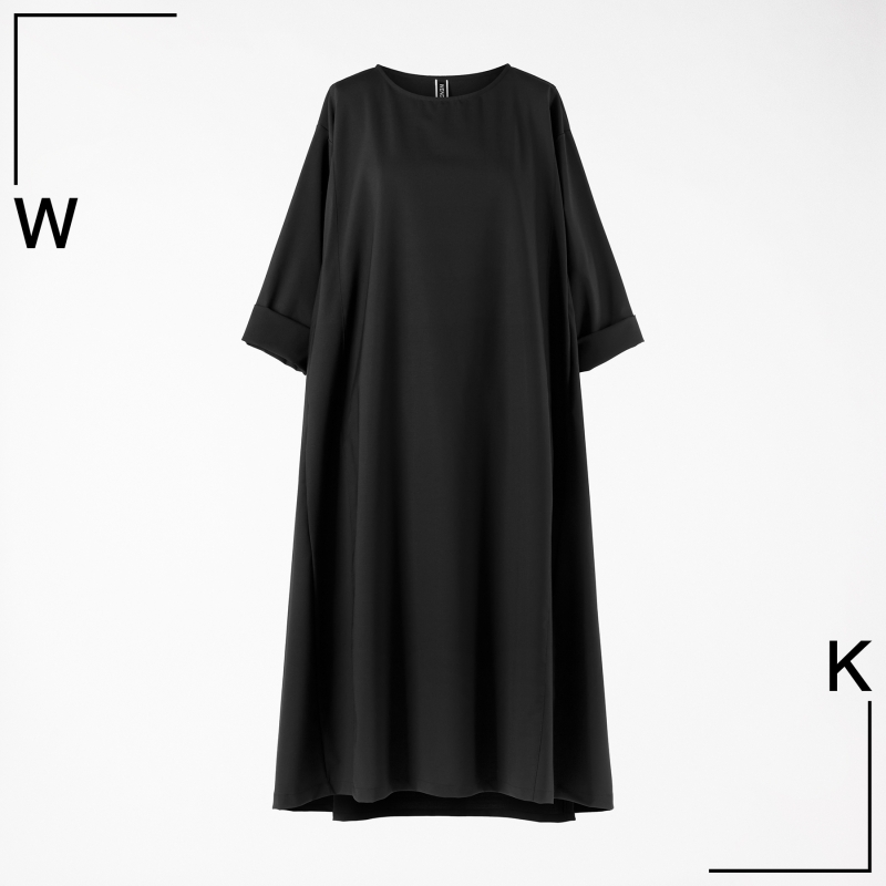 long gown straight cut