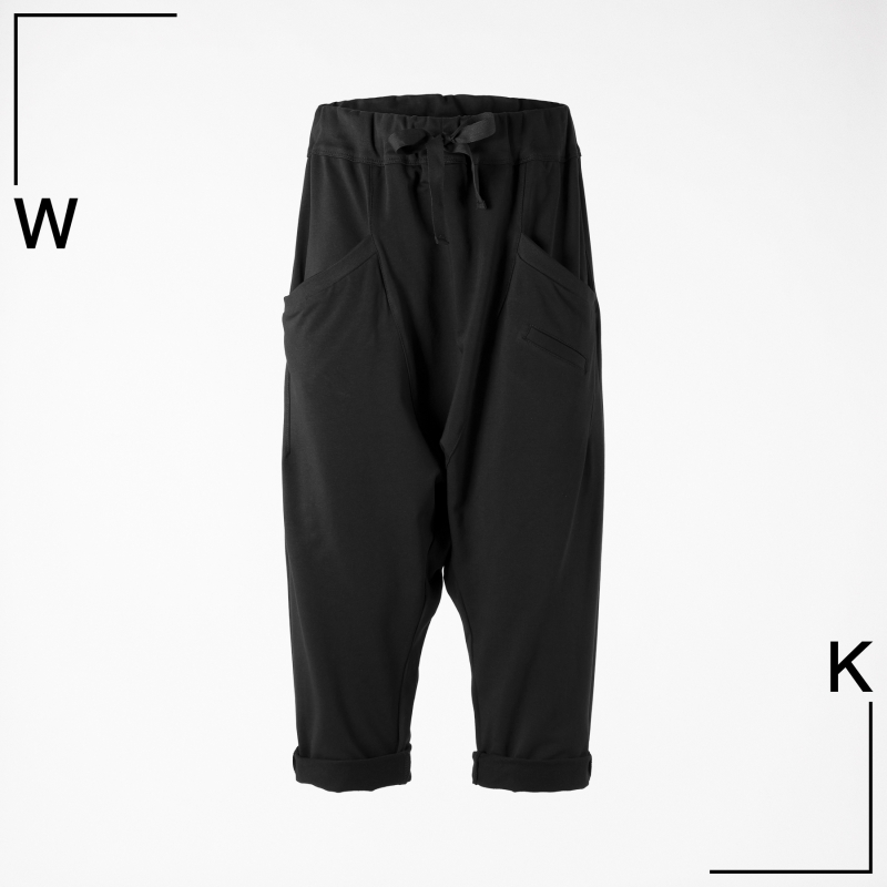 LOW CROTCH JOGGING TROUSERS