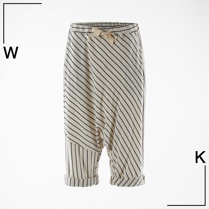STRIPED TRALICE TROUSERS