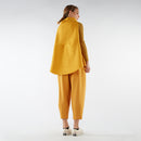 HIGH COLLAR BOUCLÉ WAISTCOAT