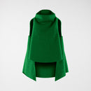 HIGH COLLAR BOUCLÉ WAISTCOAT