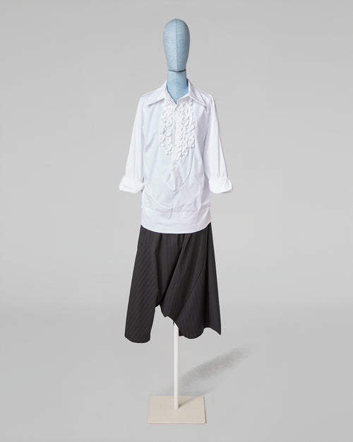 CHEMISE À VOLANTS