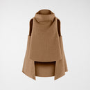 HIGH COLLAR BOUCLÉ WAISTCOAT