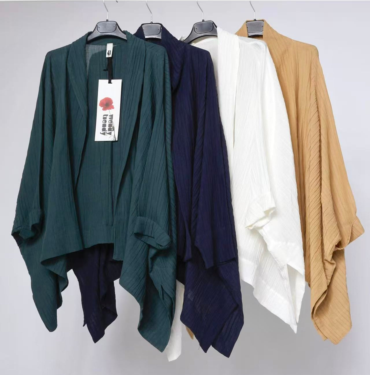 OVERCOAT IN RAMIE' FABRIC