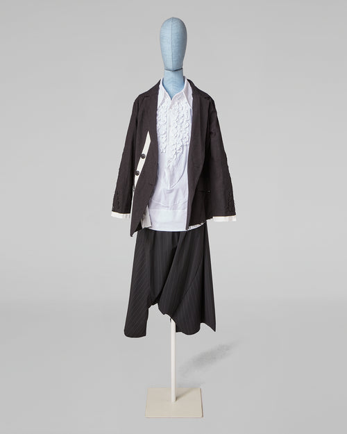 CHEMISE À VOLANTS