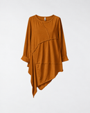 T-SHIRT AUS SPITZEM JERSEY