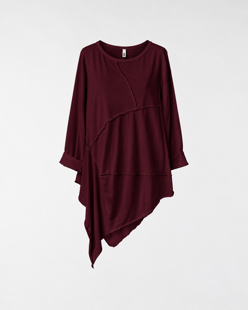 T-SHIRT EN JERSEY POINTU