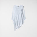 T-SHIRT A PUNTA IN JERSEY