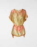 BLUSA IN VISCOSA EFFETTO TIE-DYE