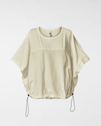 BLOUSE WITH COULISSE ON THE HEM