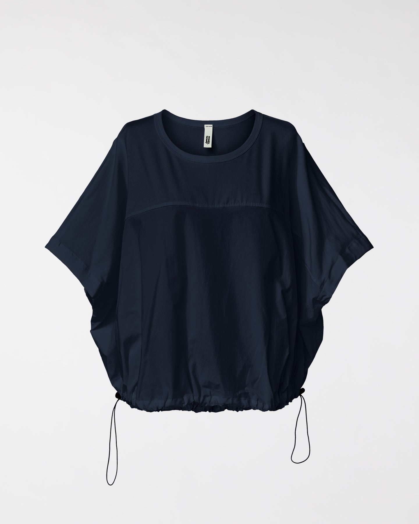 BLOUSE WITH COULISSE ON THE HEM