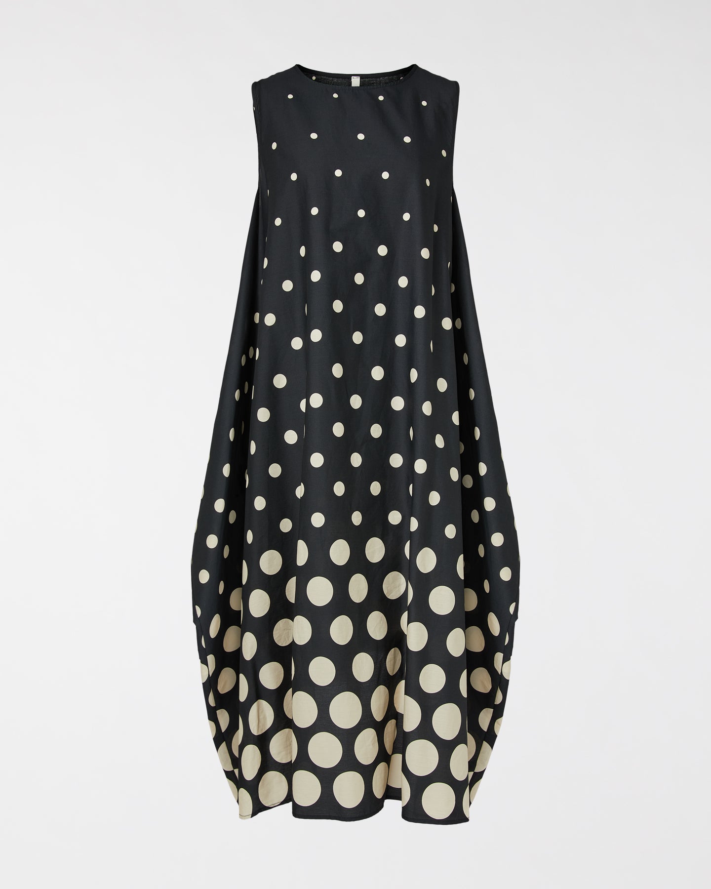 VESTIDO IRREGULAR DE LUNARES