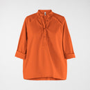 T-SHIRT IN TESSUTO PUNTO MILANO CON COLLO ALTO