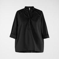 T-SHIRT IN TESSUTO PUNTO MILANO CON COLLO ALTO