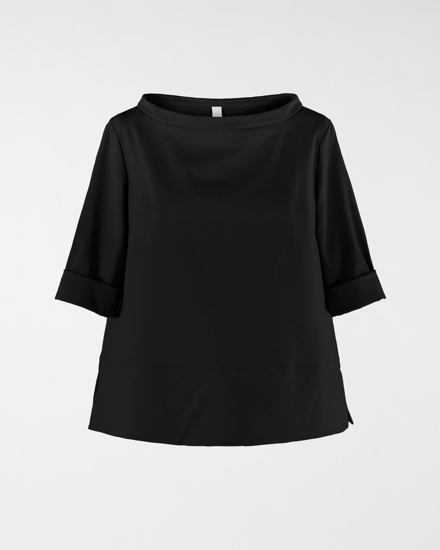 JERSEY EN PUNTO MILANO CON CUELLO