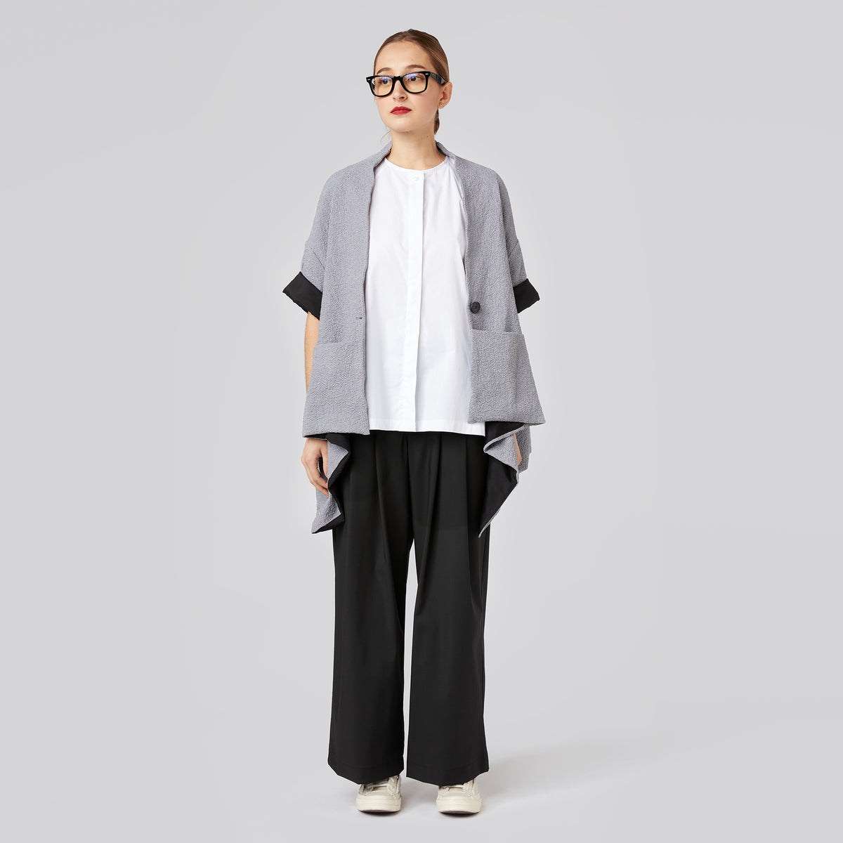 PALAZZO HOSE MIT TASCHEN