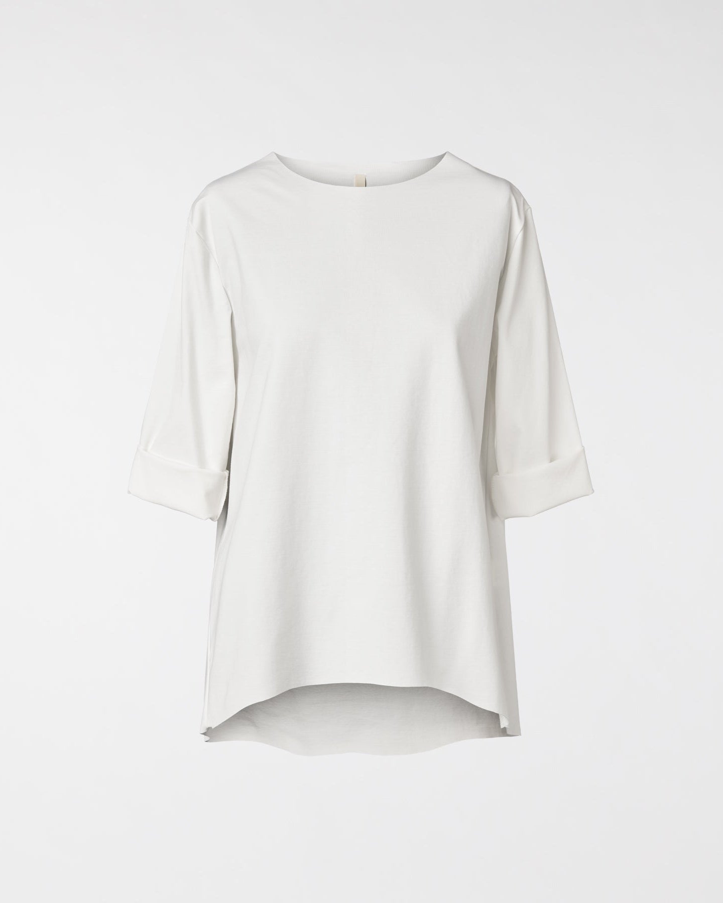 CAMISETA STRETCH EN PUNTO MILANO