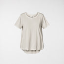 T-SHIRT BASIC A MANICHE CORTE