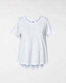 T-SHIRT BASIC A MANICHE CORTE