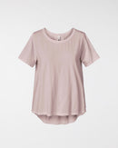 T-SHIRT BASIC A MANICHE CORTE