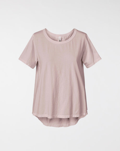 T-SHIRT BASIC A MANICHE CORTE
